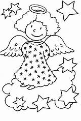 Angeli Colorare Natale Disegni Disegnidacoloraregratis sketch template