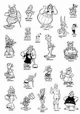 Asterix Obelix Astérix Colorier Buzz2000 Uderzo sketch template