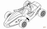 Gokart Karts Malvorlagen Samochody Formula Malvorlage Ausdrucken Stampare Rennauto Kolorowanka Rennautos sketch template