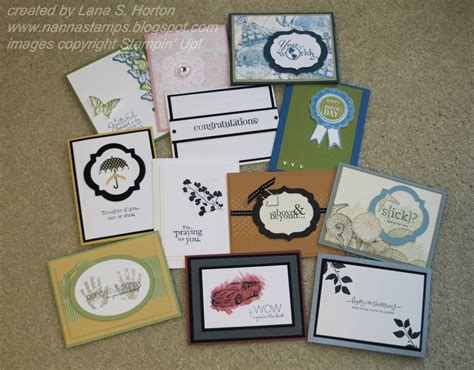 stamping  nanna   cards    occasions card class
