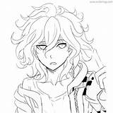 Danganronpa Nagito Komaeda Kaede Kokichi Xcolorings Akamatsu Junko Enoshima Mikan sketch template