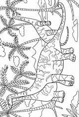 Dover Adventure Adults Doverpublications Dinosaurios Crafts Dinossauros Uleso sketch template