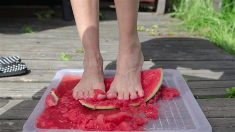 Crushing Watermelon Barefoot Xxx Mobile Porno Videos And Movies