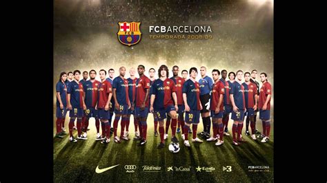 fc barcelona hymne  official video youtube