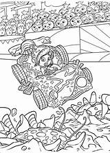 Ralph Coloring Wreck Pages Vanellope Schweetz Von Disney Kids Color Ralf Book Tickled Pink Coloriage Sheets Info Books Printable Getcolorings sketch template