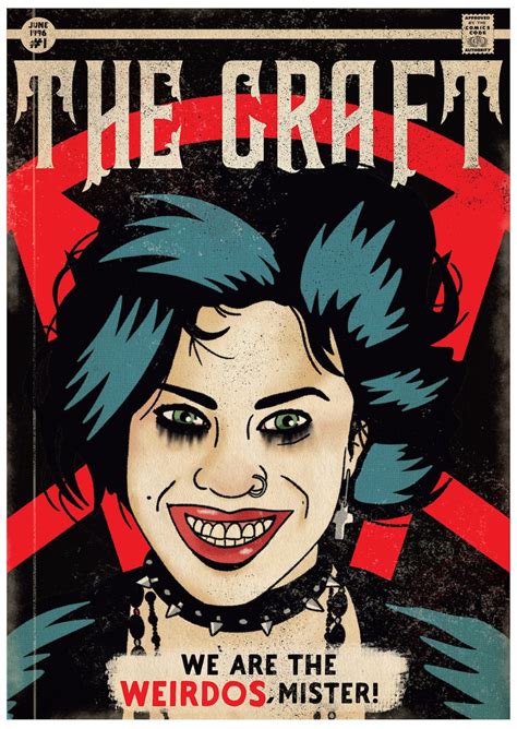 the craft nancy movie comic book poster horror film inspired etsy