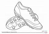 Colouring Football Boots Soccer Pages Shoes Drawing Activity Colour sketch template