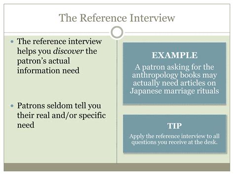 reference interview  referrals     unt digital library