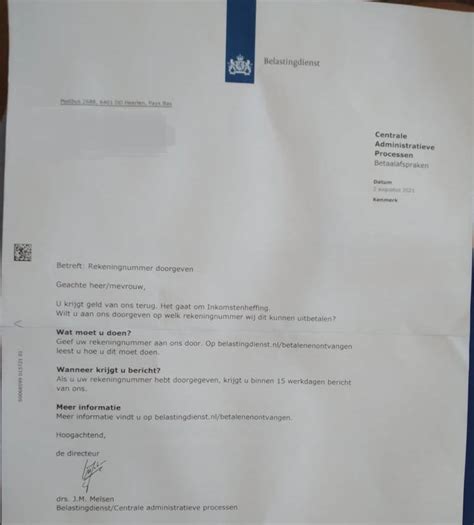 rejestracja konta bankowego  belastingdienst holandia polskirezydentpl