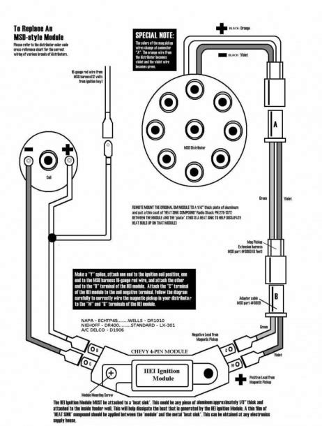 msd blaster  coil wiring diagram