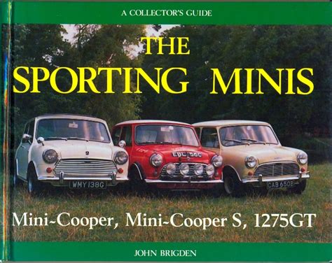 sporting minis  collectors guide david thomas motoring books