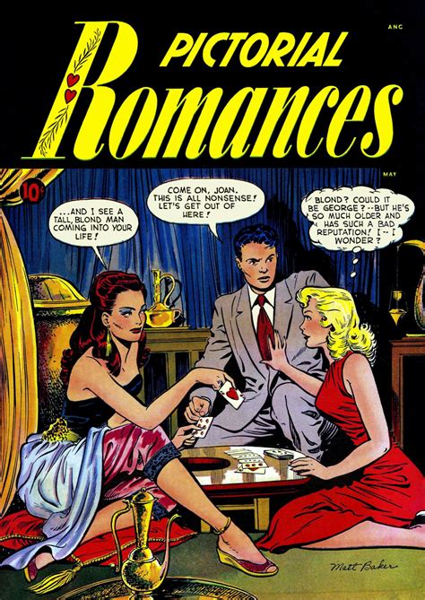 Comicbookcovers “pictorial Romances 7 May 1951 Pencils Matt Baker