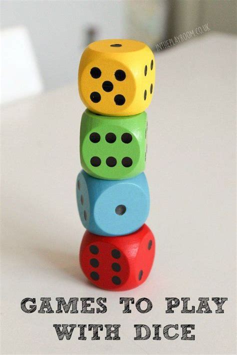 games  play  dice family fun games math games childhood games