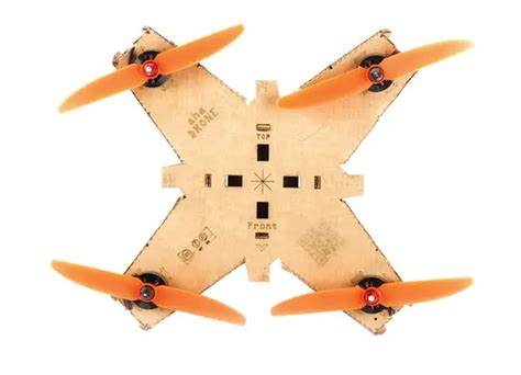 affordable diy ahadrone kit cardboard drone tuvie design