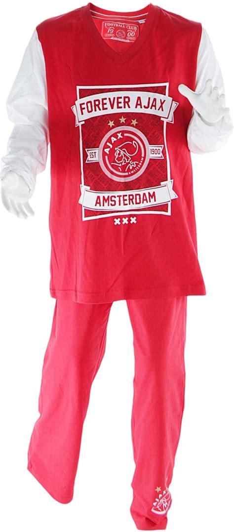 bolcom ajax pyjama amsterdam rood maat