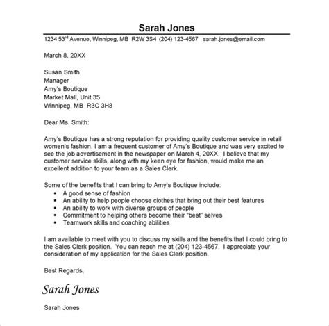 employment cover letter templates samples examples format
