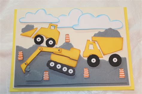 Construction Birthday Card Ncaddhm