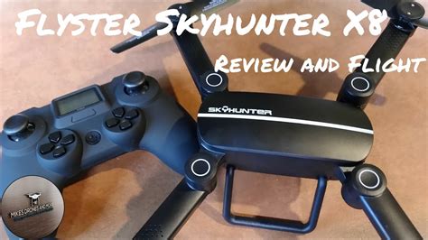 skyhunter  foldabe drone review  flight youtube