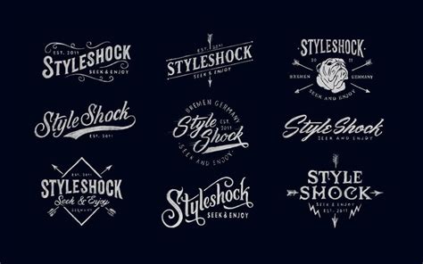 creative hand drawn logo design inspiration