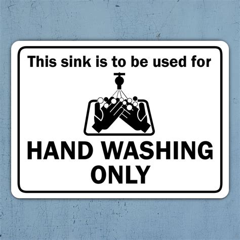 sink  hand washing  sign save  instantly