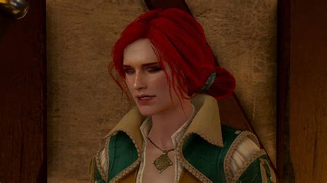 the witcher 3 giving triss her earring you found at kaer