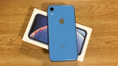 iphone xr blue unboxing  impressions youtube