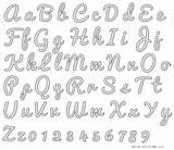 Cursive Letter Fancy Lettering Moldes Molde Letra Fonts sketch template