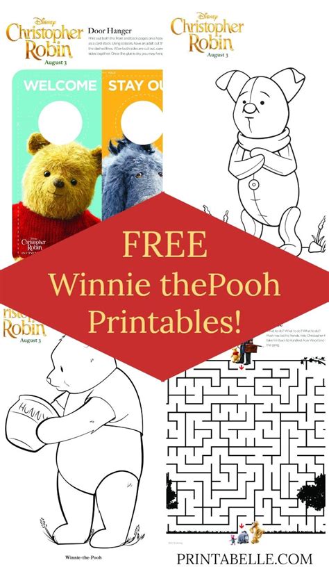 winnie  pooh coloring activities winnie  pooh games