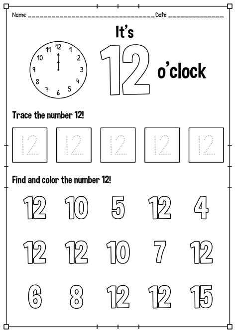 images    printable number tracing preschool worksheets