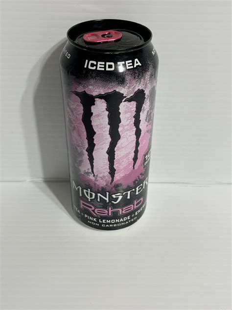 monster energy drink rehab pink lemonade oz  ebay