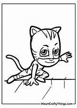 Pj Catboy Owlette Pjmasks Iheartcraftythings sketch template