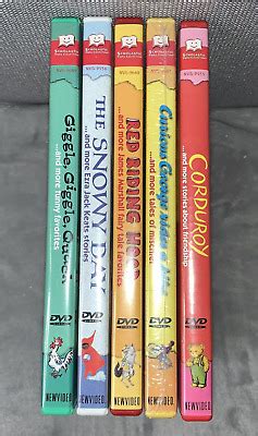 lot   scholastic video collection dvds children book classics