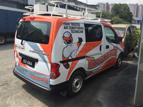 van graphic sticker wrapping