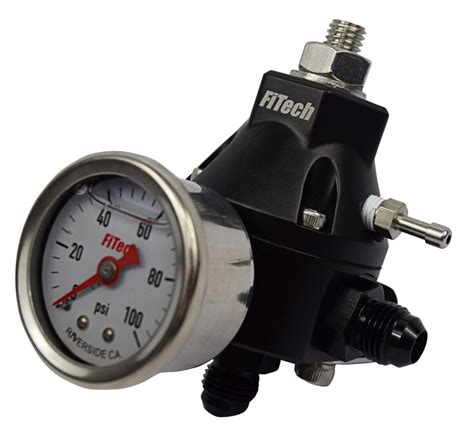 fuel tight fit regulator  pressure gauge fitech fuel injection