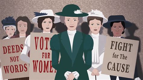 why did women receive the vote the fight for female suffrage ks3