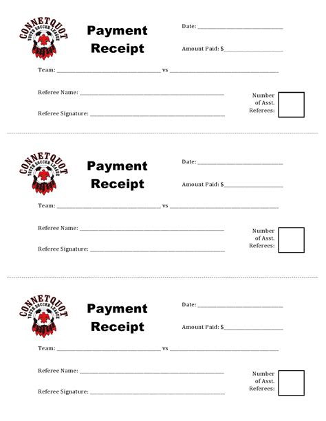 30 great payment receipt templates word templatearchive