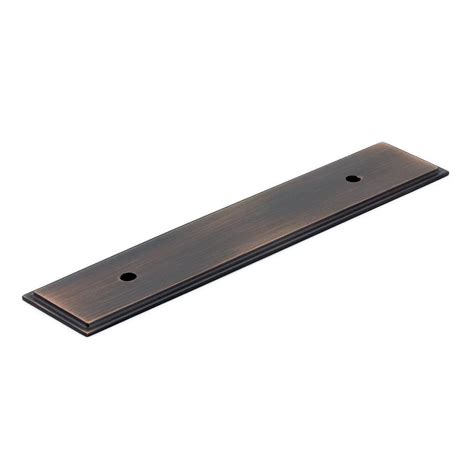 richelieu hardware    oil rubbed bronze pull backplate bpborb  home depot