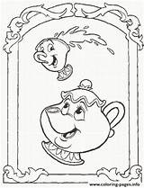 Chip Potts Mrs Coloring 05d4 Princess Disney Pages Printable sketch template