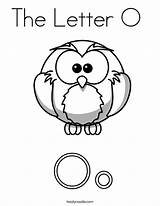 Letter Coloring Owl Noodle Book Print Abc Twisty Favorites Login Add Twistynoodle Shani sketch template