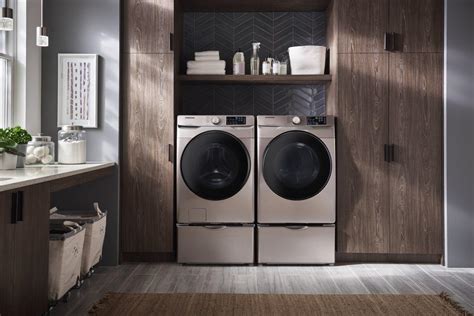 samsung reimagines  laundry room  appliances  embrace