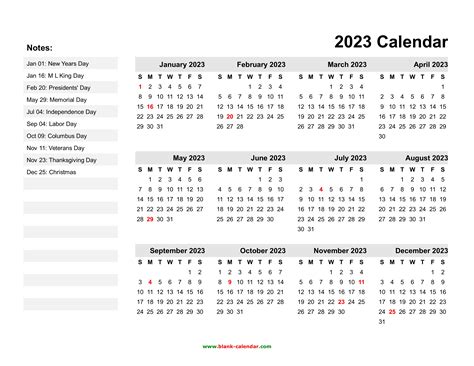 yearly calendar     print