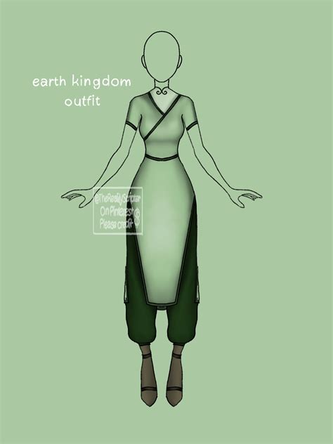 Dress Design Sketches Fashion Sketches Bender Costume Kyoshi Warrior