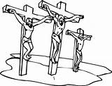 Crosses Three Coloring Pages Getcolorings Colori Color sketch template