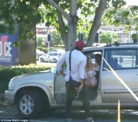 qld man throws a spanner after a brawl in logan car park daily mail online
