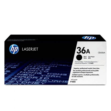 Toner HP 36A Original CB436A Black - HP Laserjet M1120
