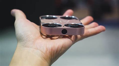 pocket drone airselfie takes selfies   heights gadgetmatch