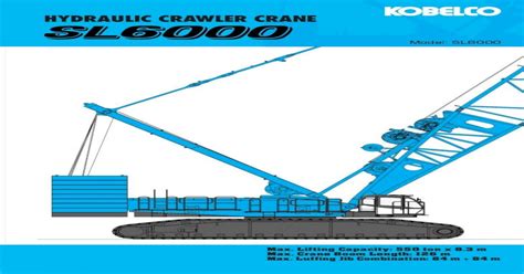 hydraulic crawler crane kobelco   hydraulic crawler crane  configuration std heavy