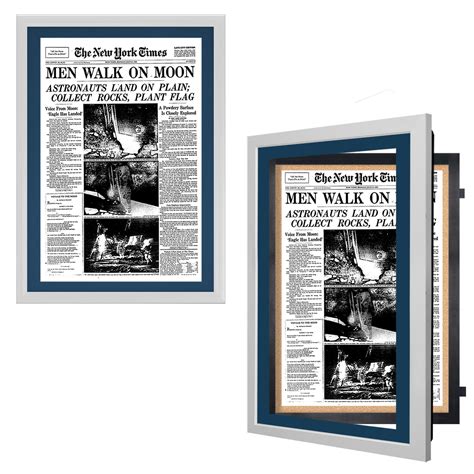 swingframe newspaper display frame newspaper frame frame display frame