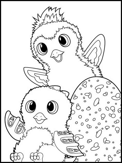hatchimals coloring pages  coloring pages  kids penguin