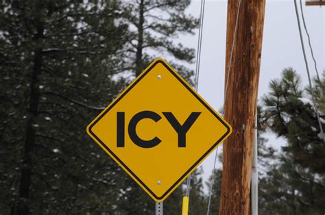 icy sign  stock photo public domain pictures